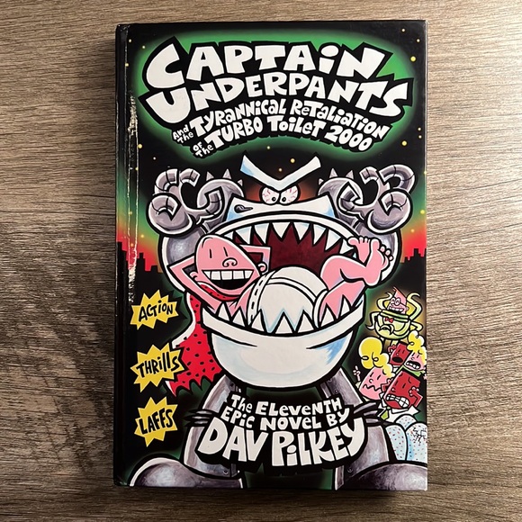 “Captain Underpants” Hardback Full Color Book Set - Picture 8 of 13